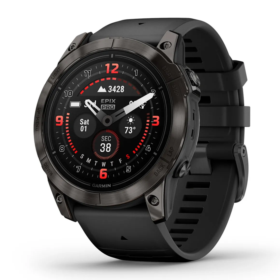 Garmin Epix 2 Pro Sapphire - Black, 51 mm