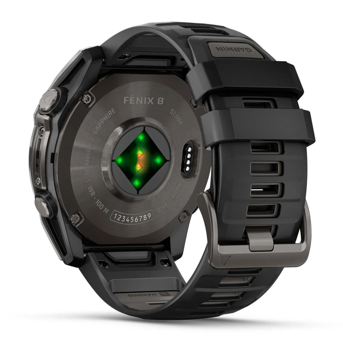 Garmin Fenix 8 AMOLED Sapphire, 51mm (Carbon Grey)