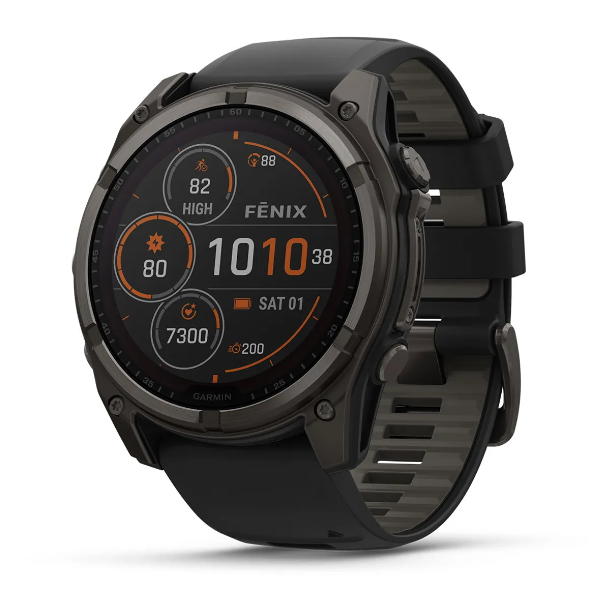 Garmin Fenix 8 Sapphire Solar, 51mm (Carbon Grey)