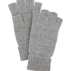 Hestra Basic Wool Half Finger, Grey