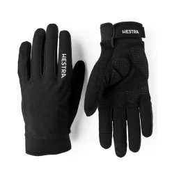 Hestra Bike Guard D3O Long 5-Finger cykelhandsker (Black)