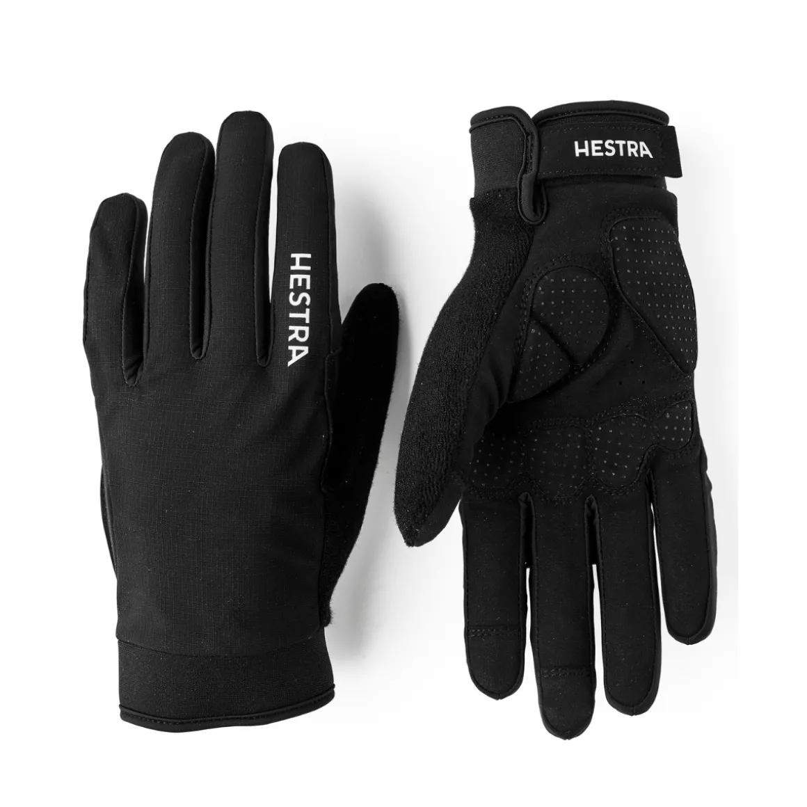 Hestra Bike Guard D3O Long 5-Finger cykelhandsker (Black)