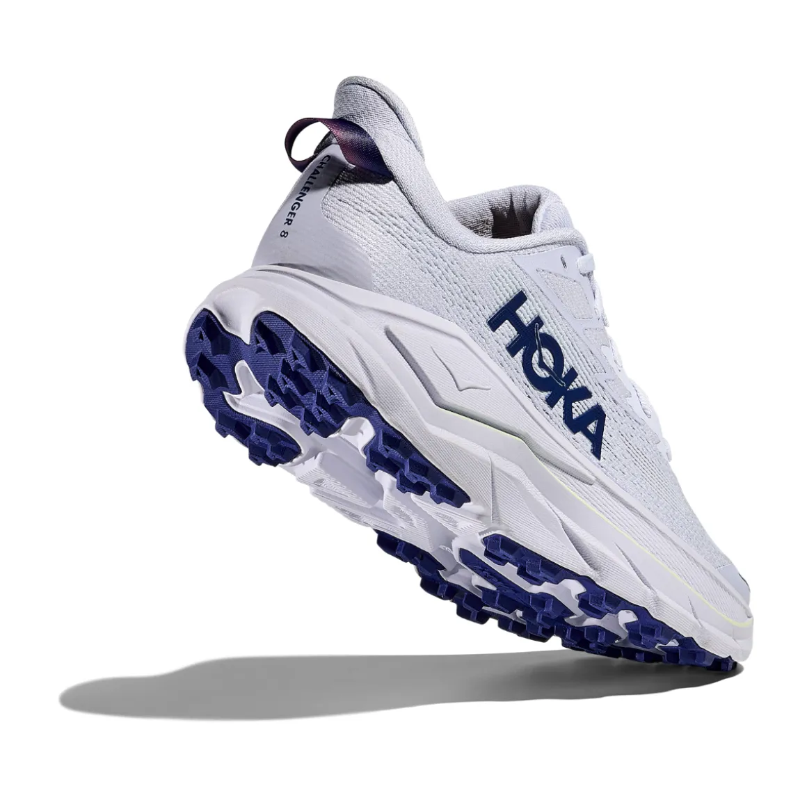 Hoka Challenger 8 trailsko, dame (Ambient Blue / Blueberry)