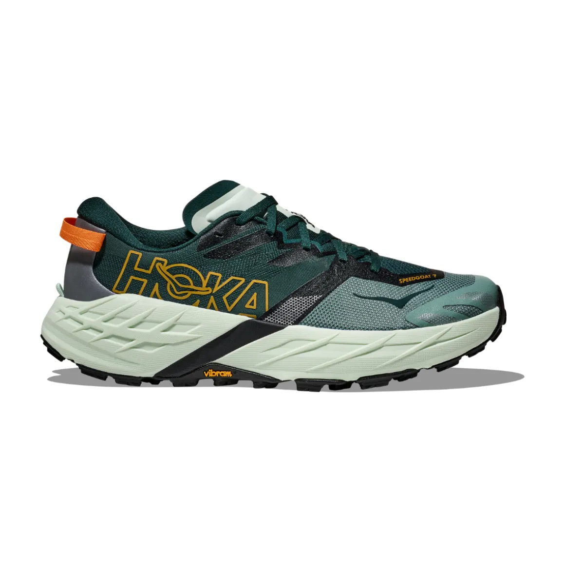 HOKA Speedgoat 7 vandre- og trailsko, herre (Bay Leaf /Sea Glass)