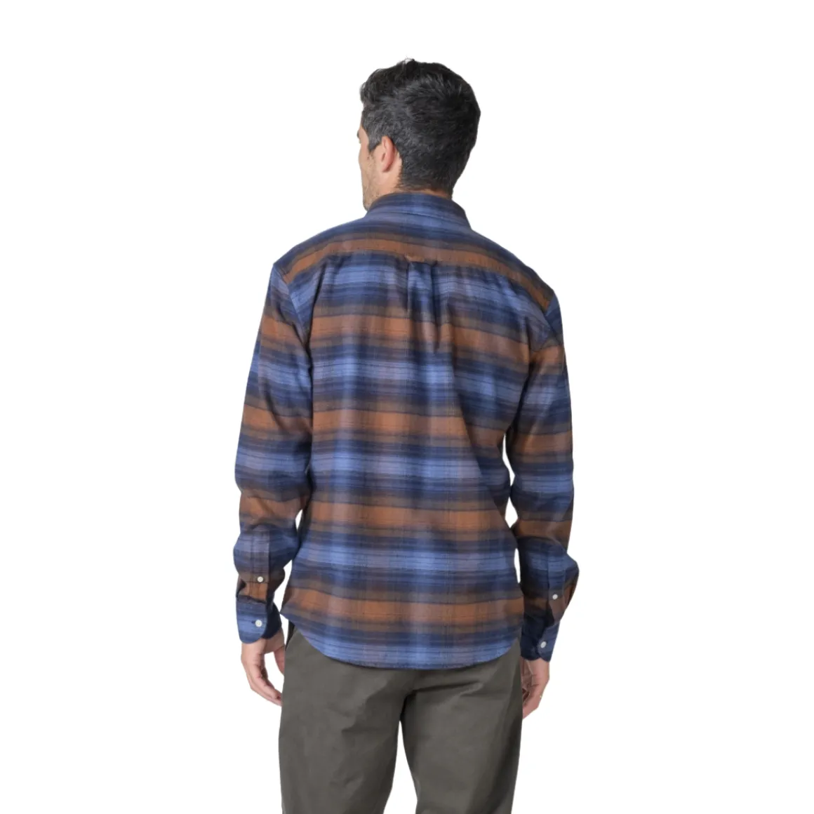 Klitmøller Collective Bobby Shirt, herre (Navy Rust Check)