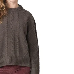 Klitmøller Collective Eden Knit striktrøje, dame (Taupe)