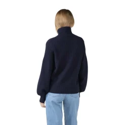 Klitmøller Collective Svale Knit striktrøje, dame (Navy)