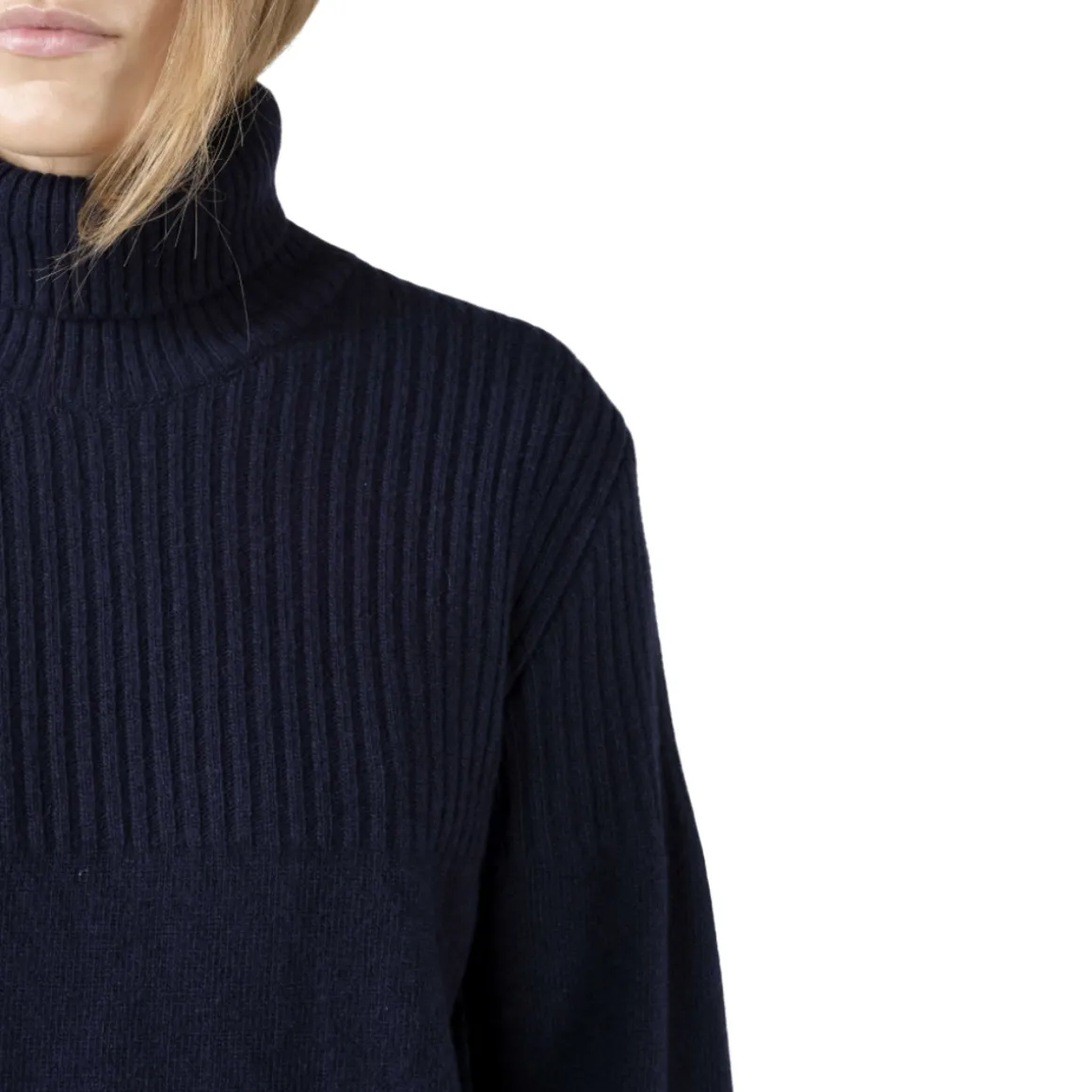 Klitmøller Collective Svale Knit striktrøje, dame (Navy)