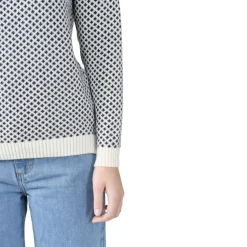 Klitmøller Elaine Knit Sweater, dame (Cream Navy)