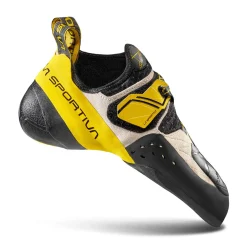 La Sportiva Solution klatresko, herre (White/Yellow)