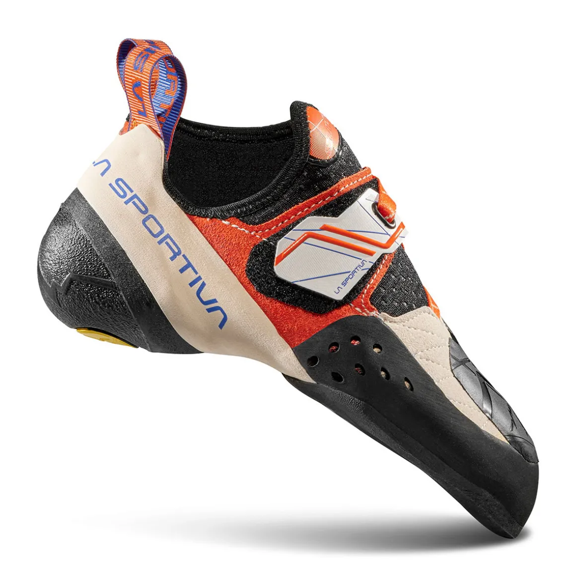 La Sportiva Solution klatresko, dame (White/Lily Orange)