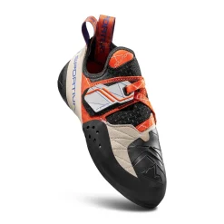 La Sportiva Solution klatresko, dame (White/Lily Orange)