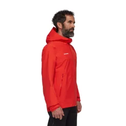 Mammut Alto Light HS Hooded Skal- og regnjakke, herre (Mammut Red)