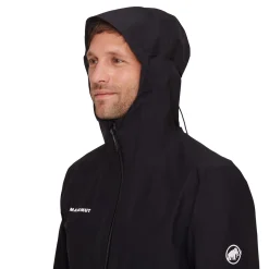 Mammut Alto Light HS Hooded regnjakke, herre (Black)