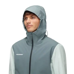 Mammut Linard Guide HS Hooded Skaljakke, herre (Silver Sage)