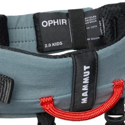 Mammut Ophir Kids 2.0 klatresele, junior (Strata / Mammut Red)