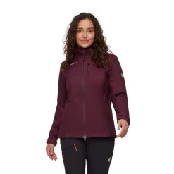 Mammut Rime IN Hooded Fiberjakke, dame (Vin)