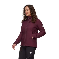 Mammut Rime IN Hooded Fiberjakke, dame (Vin)