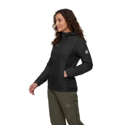 Mammut Rime Light IN Hybrid Hooded Softshell, dame (Black)