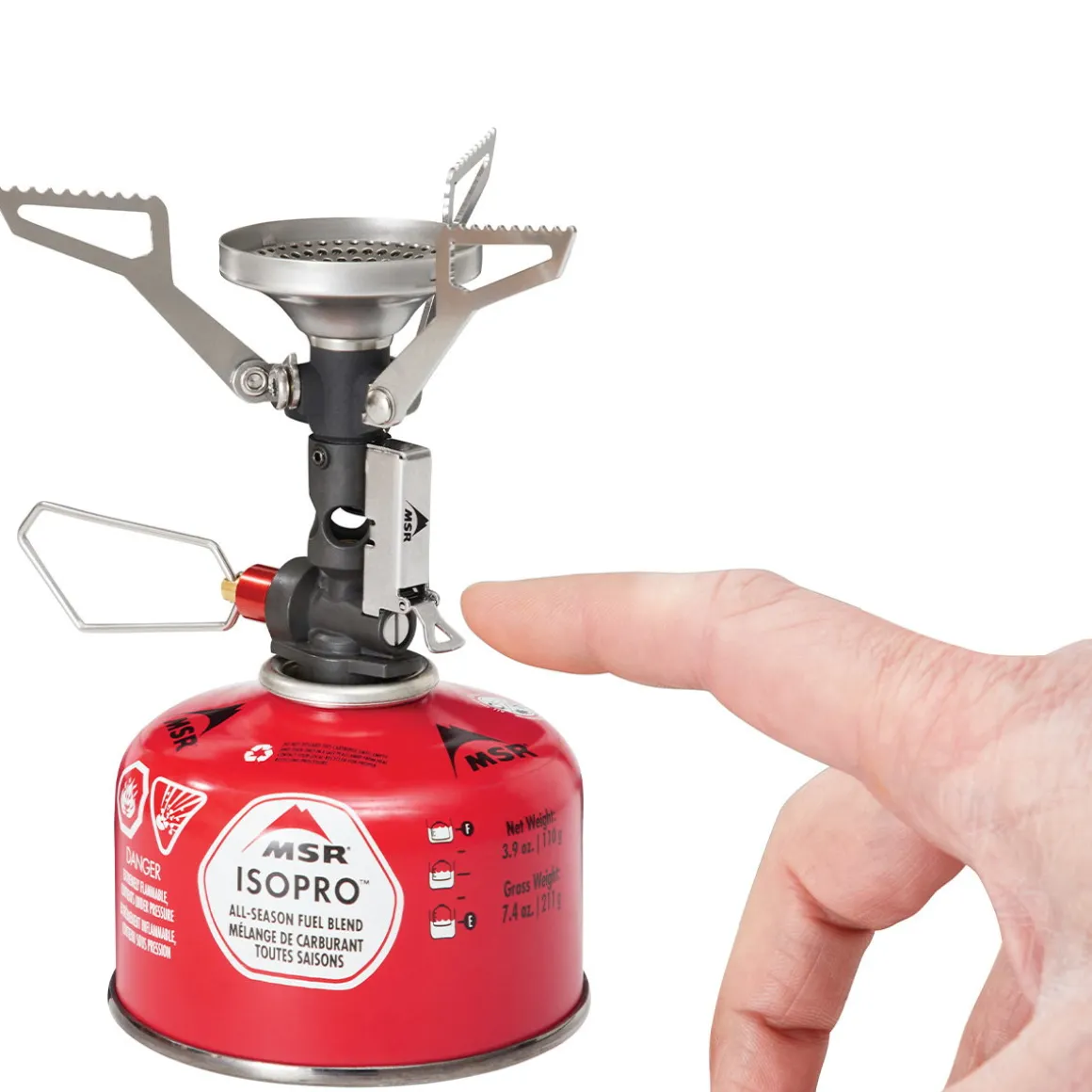 MSR PocketRocket Deluxe gasbrænder