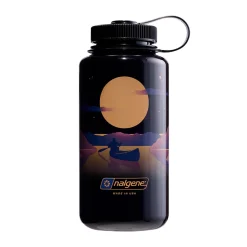 Nalgene Wide Mouth Sustain drikkedunk 1 L (Grey Moonset)