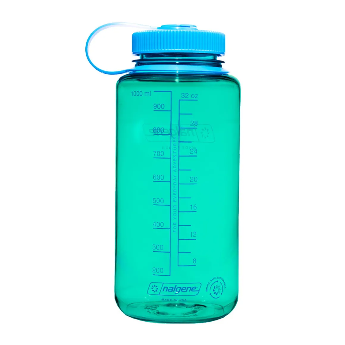 Nalgene Wide Mouth Sustain drikkedunk 1 L (Pastel Green)