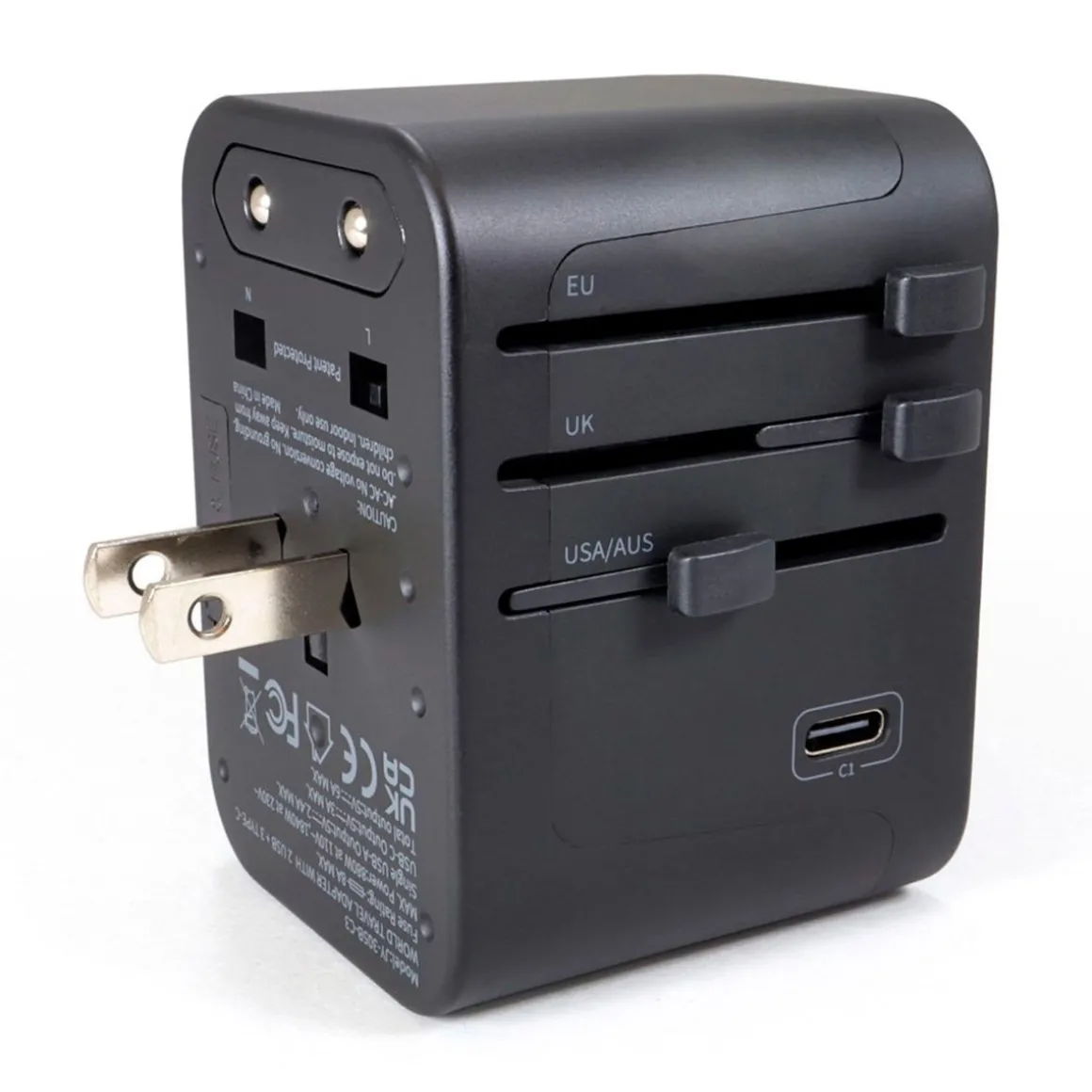 Origin Outdoors Travel Adapter - global oplader