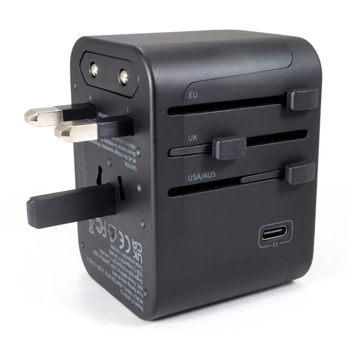 Origin Outdoors Travel Adapter - global oplader