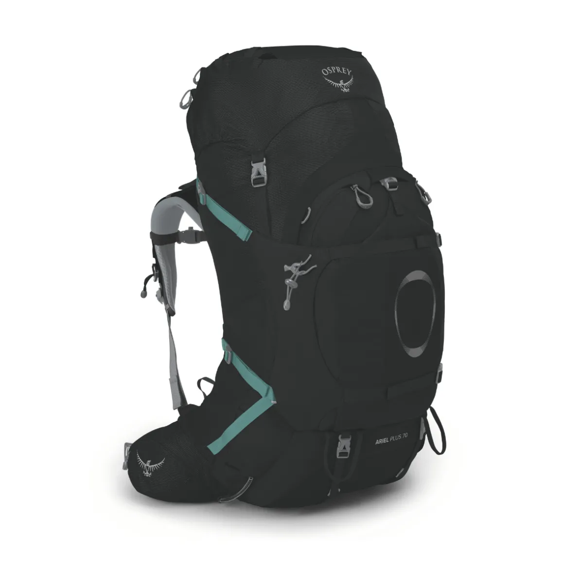 Osprey Ariel Plus 70 L vandrerygsæk, dame (Black)