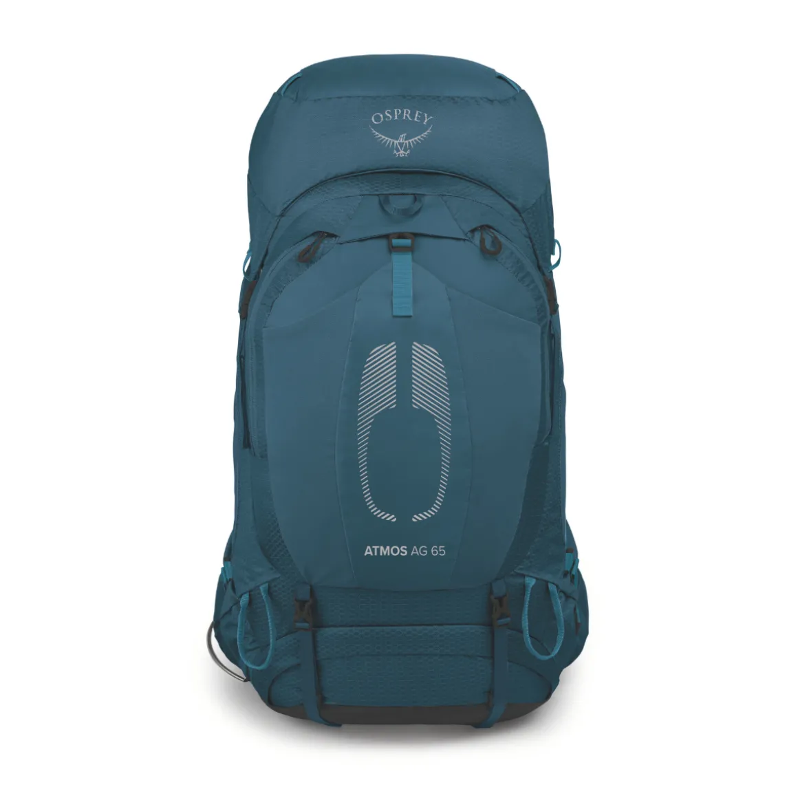 Osprey Atmos AG 65 L vandrerygsæk, herre (Venturi Blue)