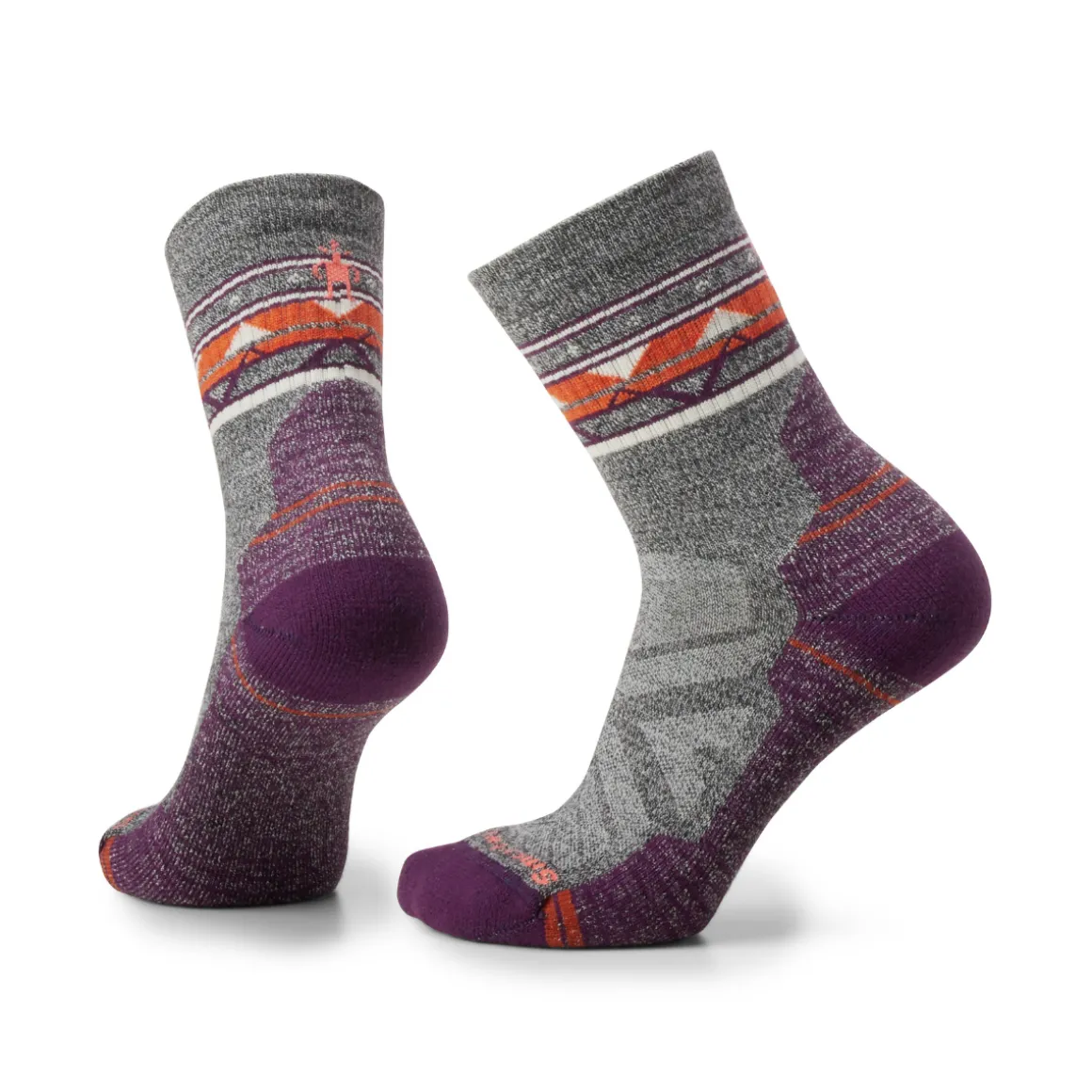 Smartwool Hike Light Cushion Mid Crew Vandresok, dame (Ash Charcoal)