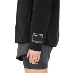 SOS Munson Full Zip Fleece, dame (Black)