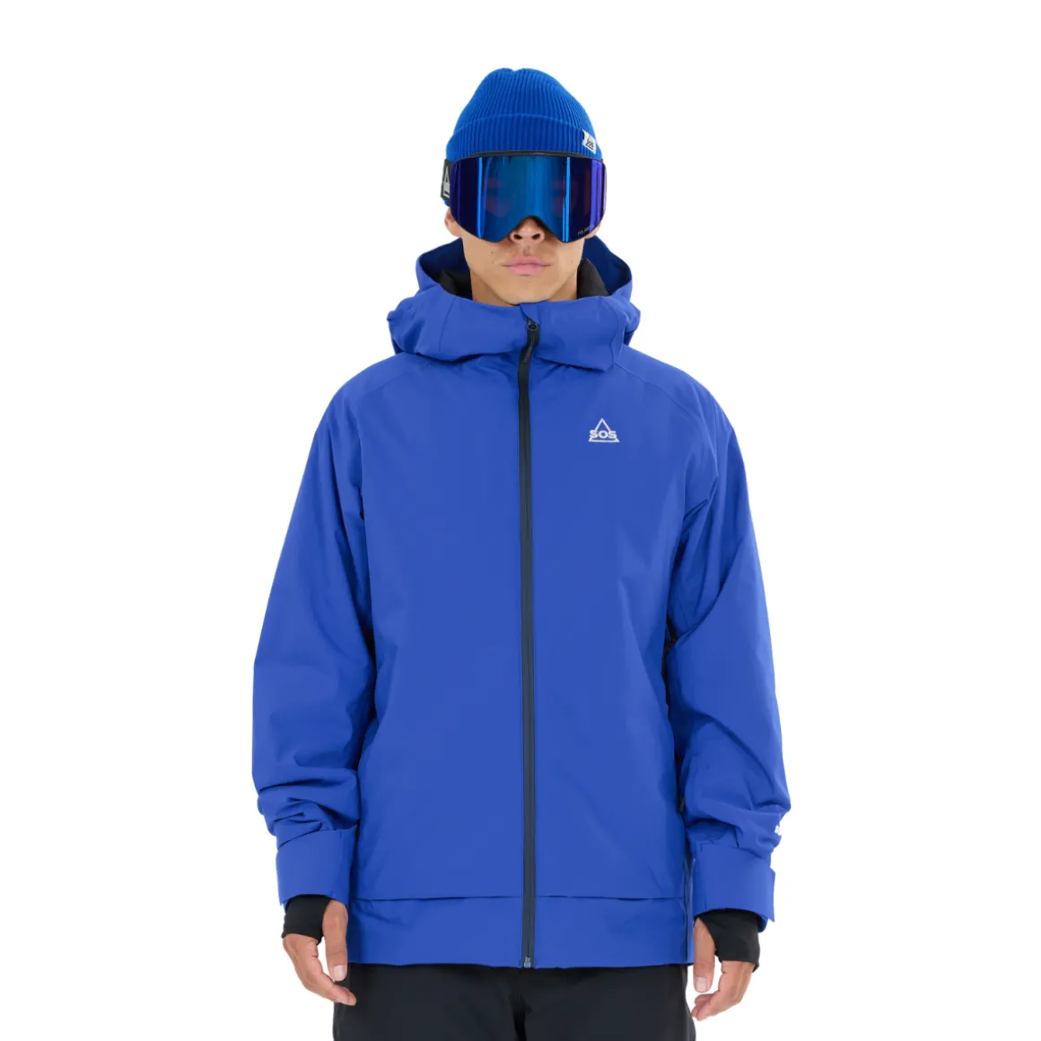 SOS Samkos 2-layer Insulated Skijakke, herre (Surf the Web)