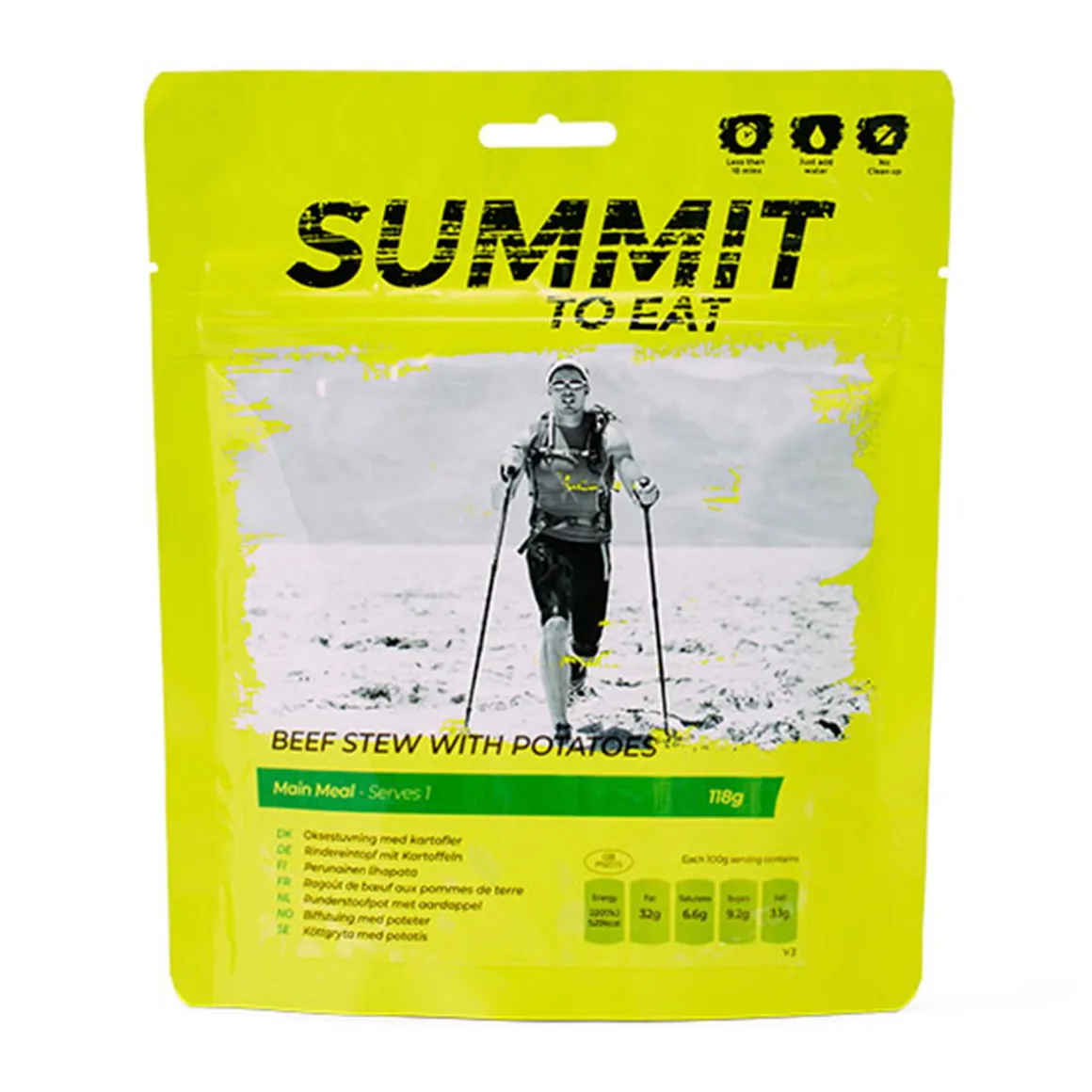 Summit to Eat Beef and Potato Stew / Oksestuvning med kartofler
