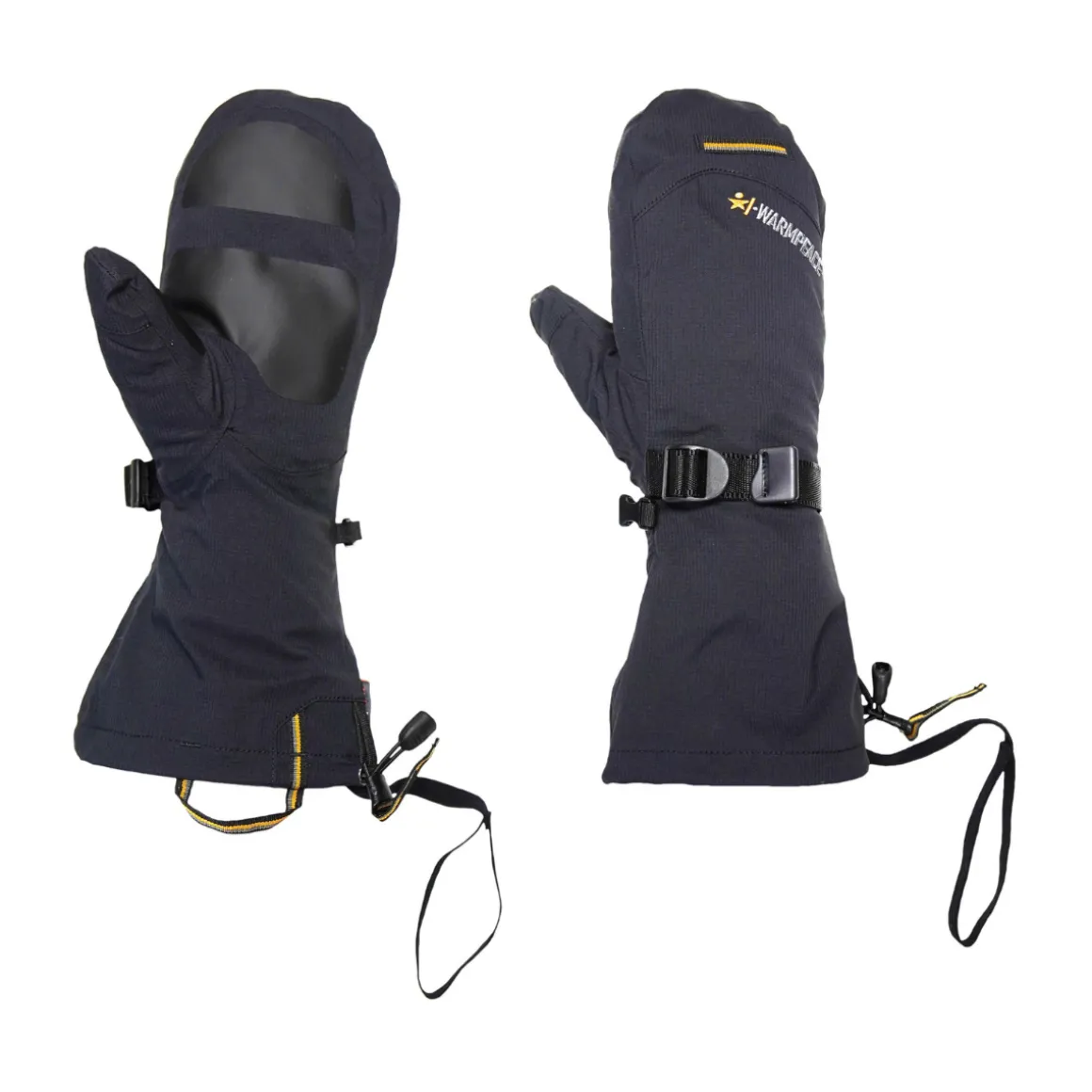 Warmpeace Overmitts / Overtræksluffer (Black)