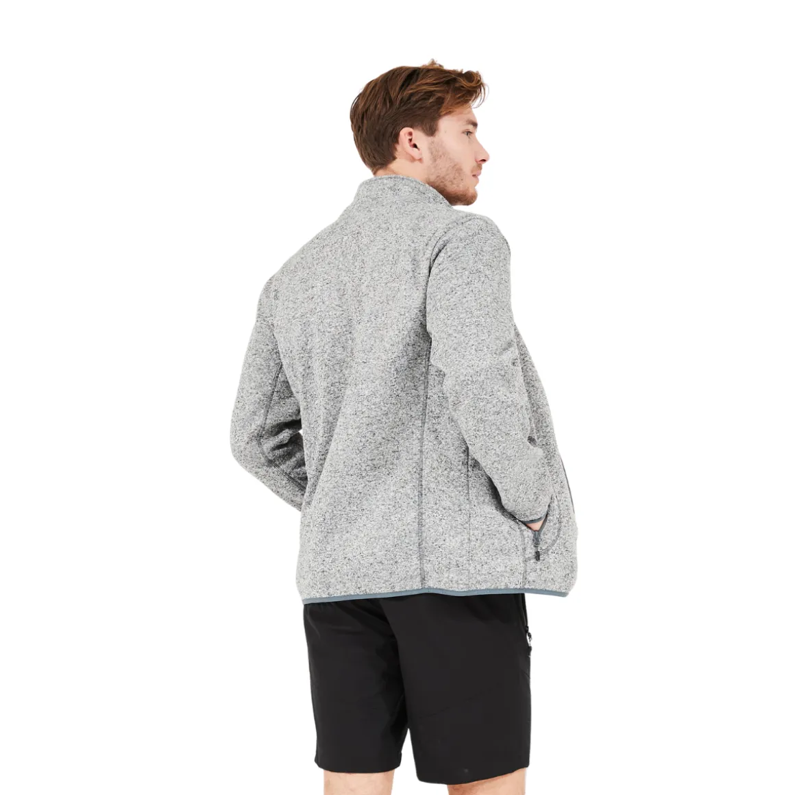 Whistler Sampton Fleece, herre (Light Grey)