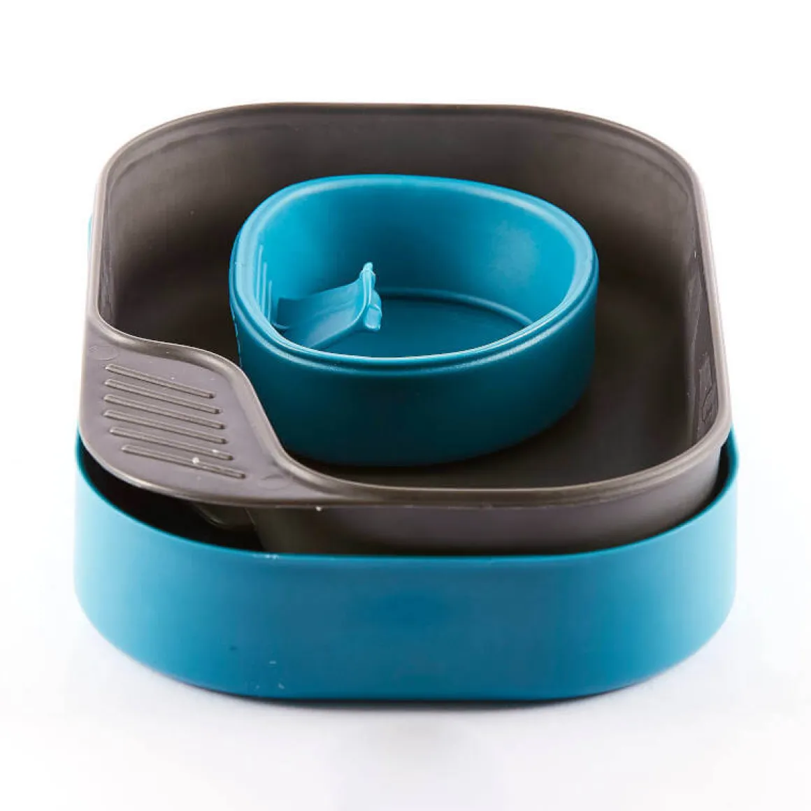 Wildo Camp-A-Box Basic Biobased spisesæt, blå